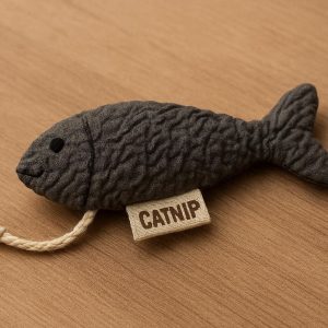 Crinkle Fabric Indoor Cat Toy With Catnip Filling For Mental Stimulation And Natural Hunting Play
