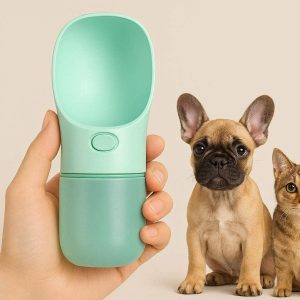 Mini Portable Pet Water Dispenser For Small Dogs And Cats With Compact Pocket Size Design Travel